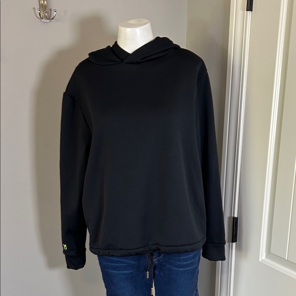 Dudley Stephens Tops - Tuckernuck Dudley Stephens Fleece Hooded Sweatshirt Black Drawstring Waist Sz S